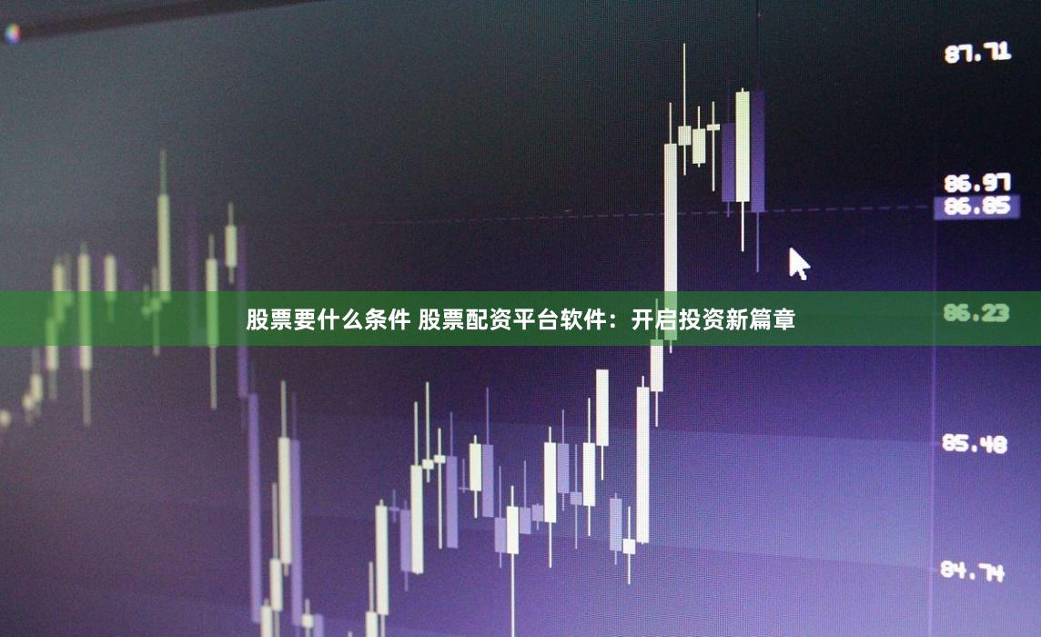 股票要什么条件 股票配资平台软件：开启投资新篇章