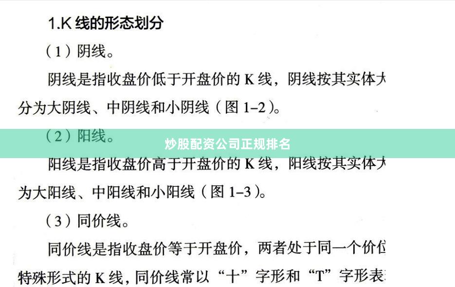 炒股配资公司正规排名